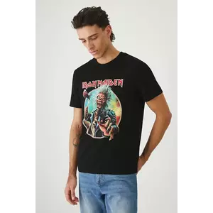 Medicine tricou din bumbac culoarea negru, cu imprimeu imagine