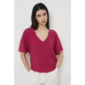 Medicine bluza culoarea rosu, neted imagine