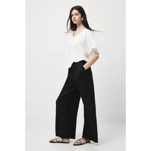 Medicine bluza culoarea bej, neted imagine