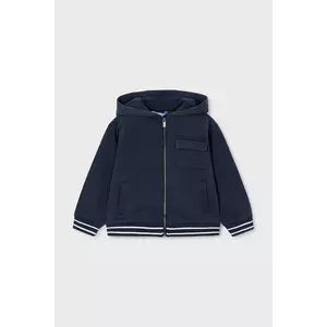 Mayoral bluză copii culoarea bleumarin, cu glugă, uni, 4427 imagine