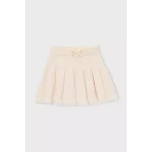 Mayoral fustă fete culoarea bej, mini, evazați, 4904 imagine