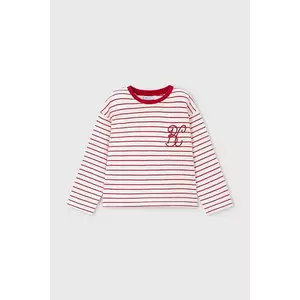 Mayoral longsleeve din bumbac culoarea roșu, 4013 imagine