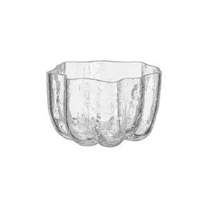Kosta Boda sfeșnic decorativ Crackle 5, 8 cm culoarea transparent imagine