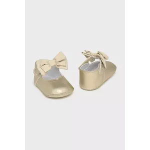 Mayoral Newborn pantofi pentru bebeluși culoarea bej, 9961 imagine