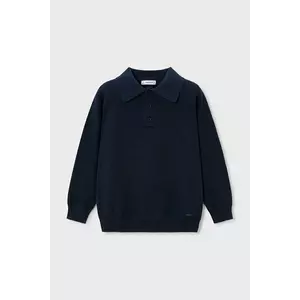 Mayoral pulover pentru copii din amestec de lână culoarea bleumarin, light, 4122 imagine