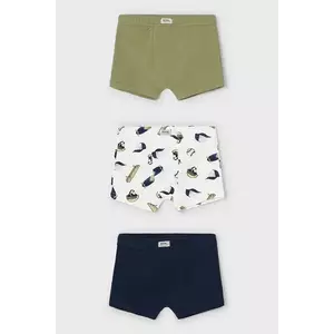 Mayoral boxeri copii 3-pack culoarea verde, 10035 imagine