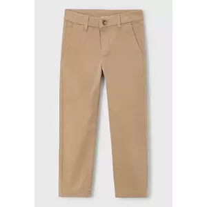 Mayoral pantaloni copii culoarea galben, uni, 513 imagine