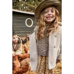 Mayoral palton copii culoarea bej, 4438 imagine