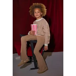 Mayoral leggins copii culoarea maro, uni, 7758 imagine