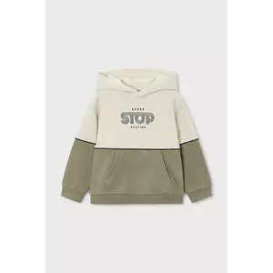 Mayoral bluză culoarea verde, cu glugă, 4410 imagine