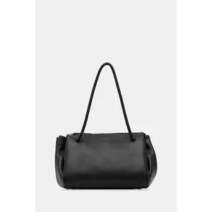 Liviana Conti poșetă de piele culoarea negru, A5WA03 imagine