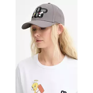 MUNTHE șapcă de baseball din bumbac LUCIAN culoarea gri, 253193025359 imagine