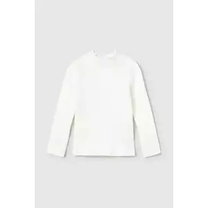 Mayoral longsleeve bebeluși culoarea bej, cu turtleneck, 2074 imagine