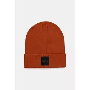 BOSS Orange căciulă de lână culoarea portocaliu, 50546155 imagine