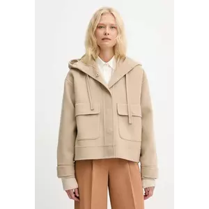 Weekend Max Mara palton GARY culoarea verde, 2525086041600 imagine