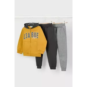 Mayoral set de trening pentru copii culoarea galben, 907 imagine