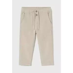 Mayoral pantaloni din catifea pentru copii culoarea bej, neted, 2507 imagine