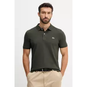 Lacoste polo de bumbac culoarea alb, uni, PH4012 imagine