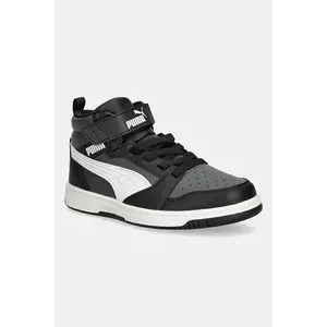Puma sneakers pentru copii Rebound V6 Mid AC+ PS culoarea roșu imagine
