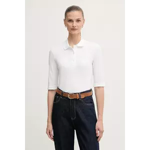 Lacoste tricou din bumbac culoarea gri imagine