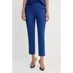 Morgan pantaloni PROSY.F culoarea roșu, fason țigaretă, medium waist, PROSY.F imagine