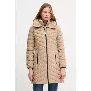 Dkny geacă culoarea maro, de tranziție, DLEMPN46 imagine