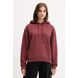 Dickies bluză CLANCY culoarea negru, cu glugă, uni, DK0A4Z2W imagine