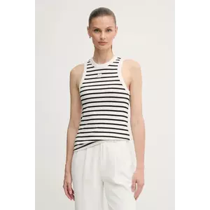 Dkny top culoarea bej, DJ5T1413 imagine