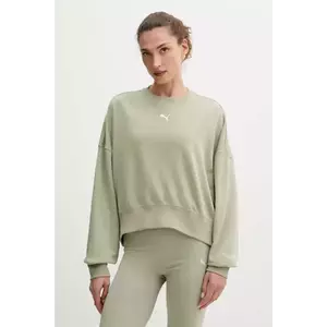 Puma bluză culoarea maro, uni, 629748 imagine