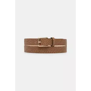 Answear Lab curea de piele culoarea negru imagine