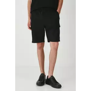 Medicine pantaloni scurți din bumbac culoarea negru imagine