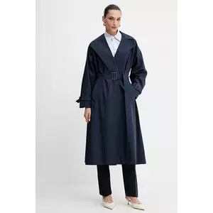 Weekend Max Mara palton FATTO culoarea albastru marin, 2525026011600 imagine