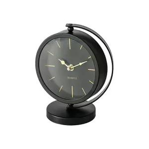 Boltze ceas de masă Balia 20 cm culoarea negru imagine