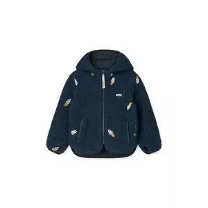 Liewood geacă copii Mara Pile Jacket culoarea bleumarin, LW18920 imagine