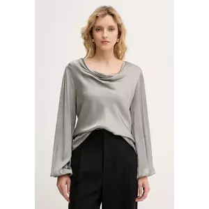Fracomina bluză culoarea gri, uni, FS25WT1004W45101 imagine