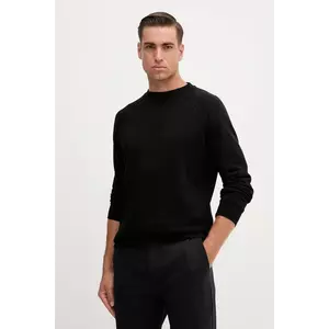 Karl Lagerfeld bluză culoarea negru, uni, 554910.705007 imagine