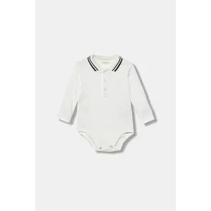 United Colors of Benetton body din bumbac pentru bebeluși 3CDIAB00F imagine