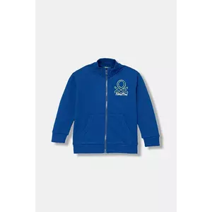 United Colors of Benetton hanorac de bumbac pentru copii cu imprimeu, 3J70G503X imagine