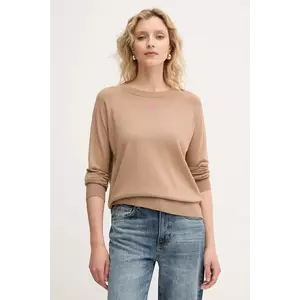 MAX&Co. pulover de lână culoarea maro, light, 2528366014200 imagine