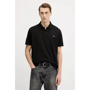 Paul&Shark polo de bumbac Knitwear culoarea negru, uni, 99311000 imagine