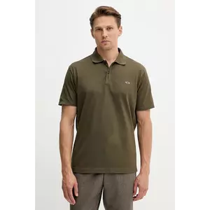 Paul&Shark polo de bumbac Knitwear culoarea verde, uni, 99311000 imagine