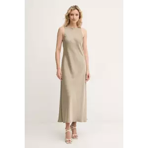MAX&Co. rochie culoarea verde, maxi, evazati, 2526226021200 imagine