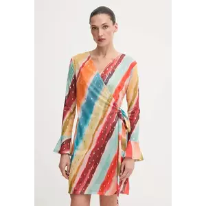 Never Fully Dressed rochie culoarea portocaliu, mini, drept, NFDDR2797 imagine