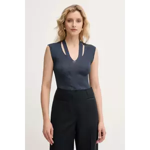 MAX&Co. top culoarea bleumarin, 2526366021200 imagine