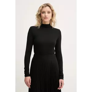 Marella longsleeve Emme by Marella culoarea negru, cu guler, 2525946031200 imagine