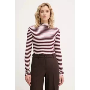 Marella longsleeve Emme by Marella culoarea bej, cu guler, 2525946031200 imagine