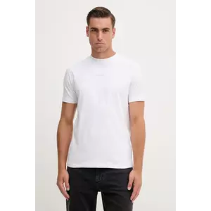 Karl Lagerfeld tricou din bumbac culoarea alb, cu imprimeu, 554235.755051 imagine