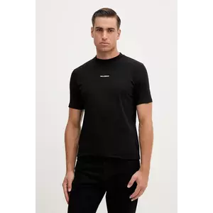 Karl Lagerfeld tricou din bumbac culoarea negru, cu imprimeu, 554235.755051 imagine