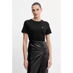 Marella tricou din bumbac culoarea negru, 2523976084200 imagine