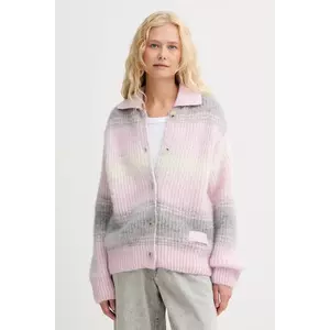 Kenzo cardigan de lână culoarea roz, călduros, FF62CA7043CG imagine